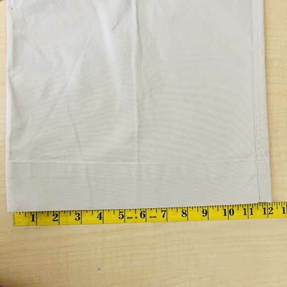 a new day Women's Tan Pants Size 12 Wide Leg Pleated Front High Rise Stretch NWT - Picture 12 of 12